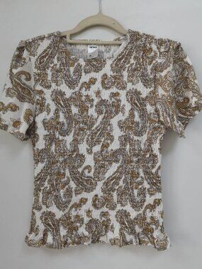 Anko Women's Casual T-Shirt, Vintage Summer Short Sleeve Cotton